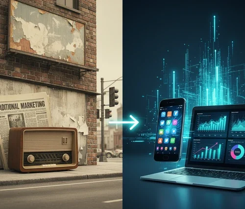 تفاوت دیجیتال مارکتینگ با بازاریابی سنتی